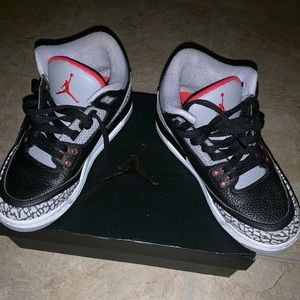 Air Jordan 3 Retro OG BG 'Black Cement' 2018
